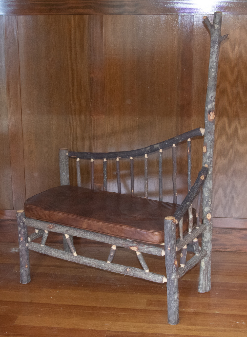 ADIRONDACK LOVE SEAT Custom "Old