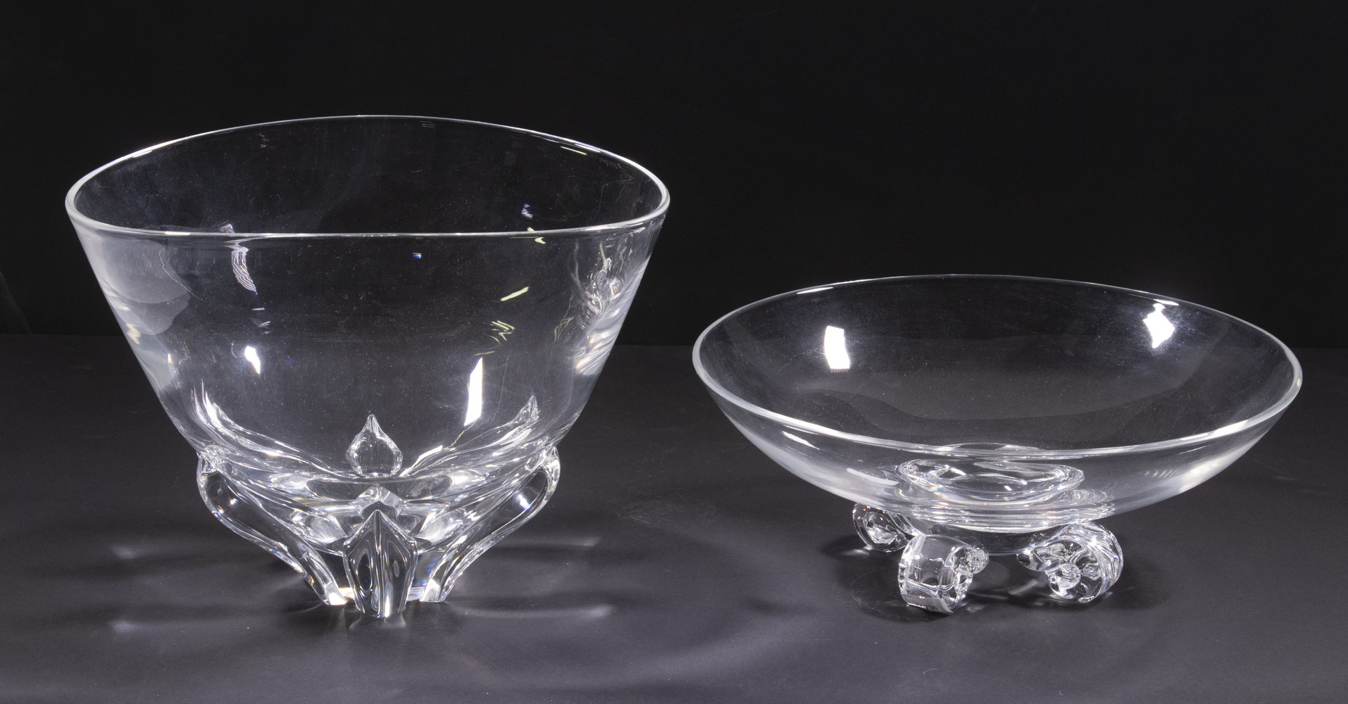 STEUBEN ART GLASS BOWLS Lot of 2b1d05