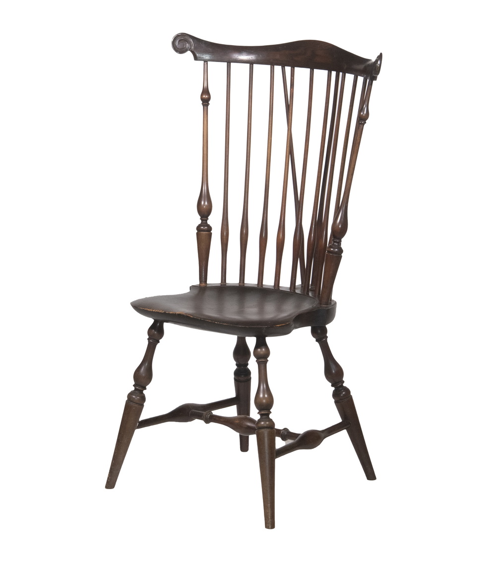 WALLACE NUTTING WINDSOR SIDE CHAIR 2b1eff