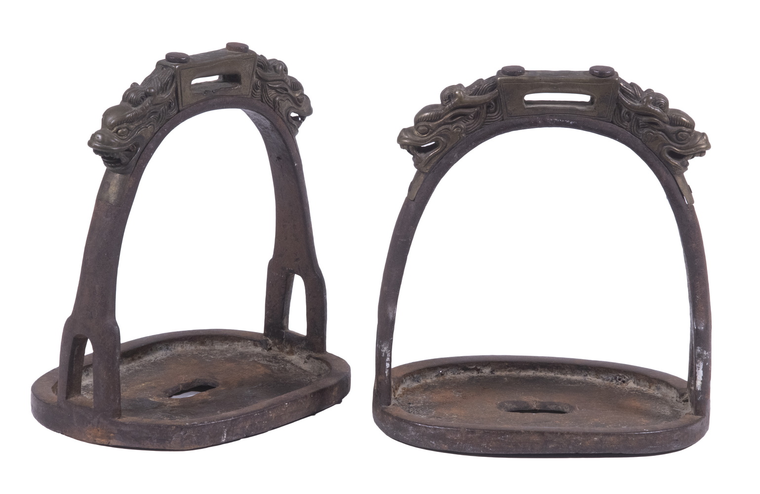 PR CHINESE STIRRUPS Pair of Late