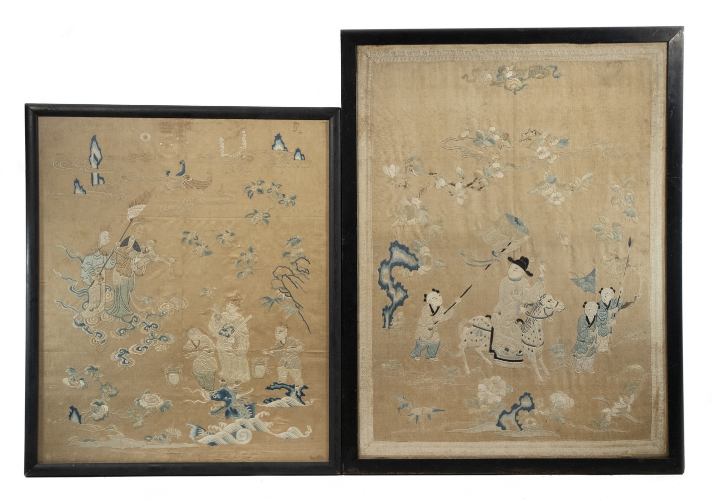  2 FRAMED FRAGMENTS OF EARLY CHINESE 2b1ffb