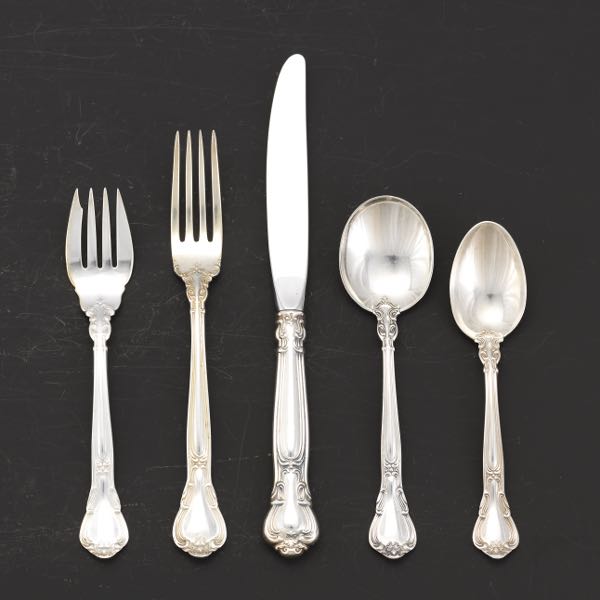 GORHAM STERLING SILVER TABLEWARE SERVICE