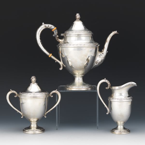 FRANK WHITING STERLING SILVER TEA