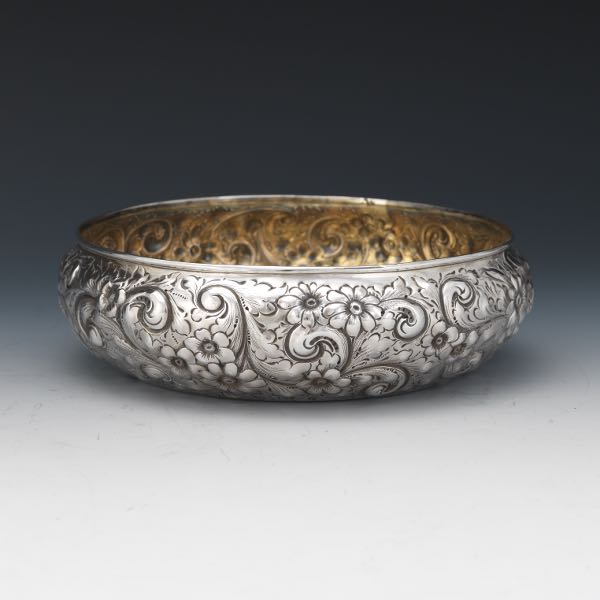 DURGIN STERLING SILVER WITH GOLD WASH