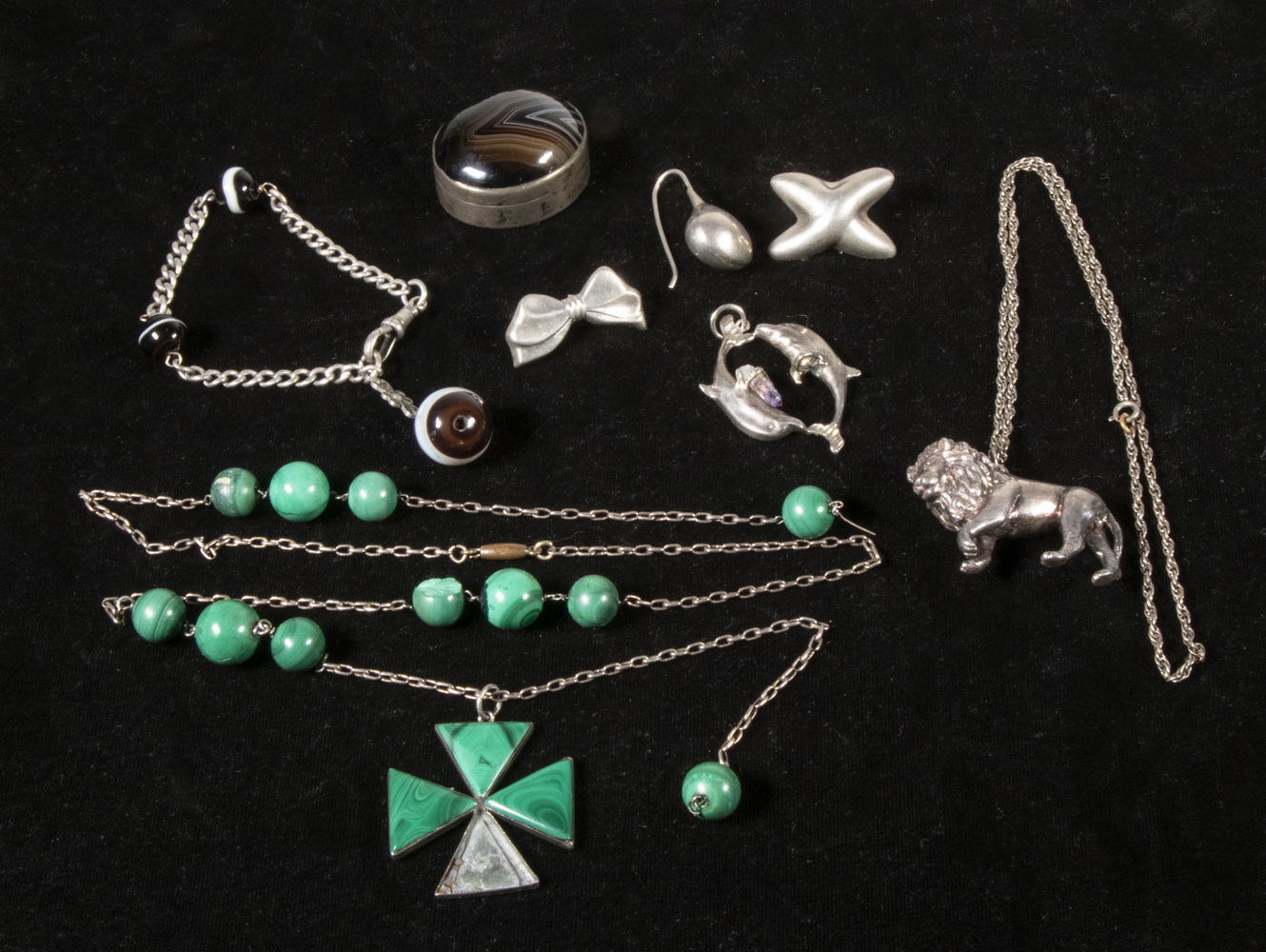 ASSORTED STERLING JEWELRY Mixed 2b2164