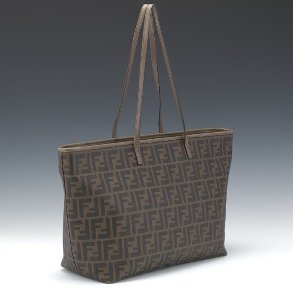 FENDI CANVAS ZUCCA TOTE 12 ¼"x