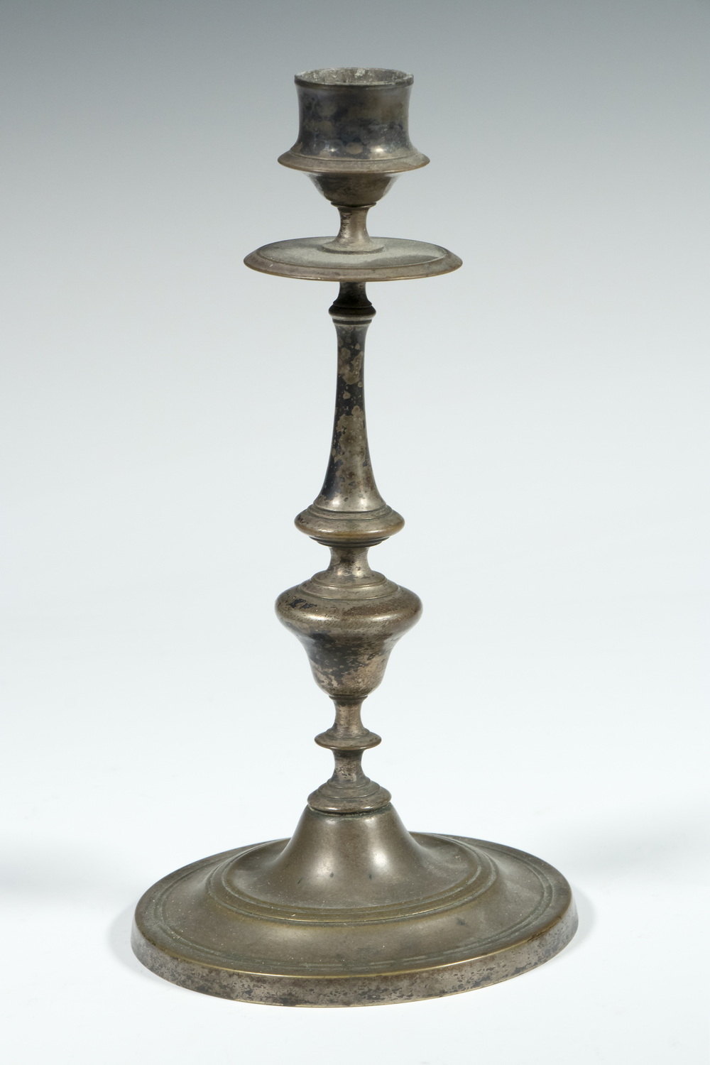 CONTINENTAL SILVER-PLATE CANDLESTICK