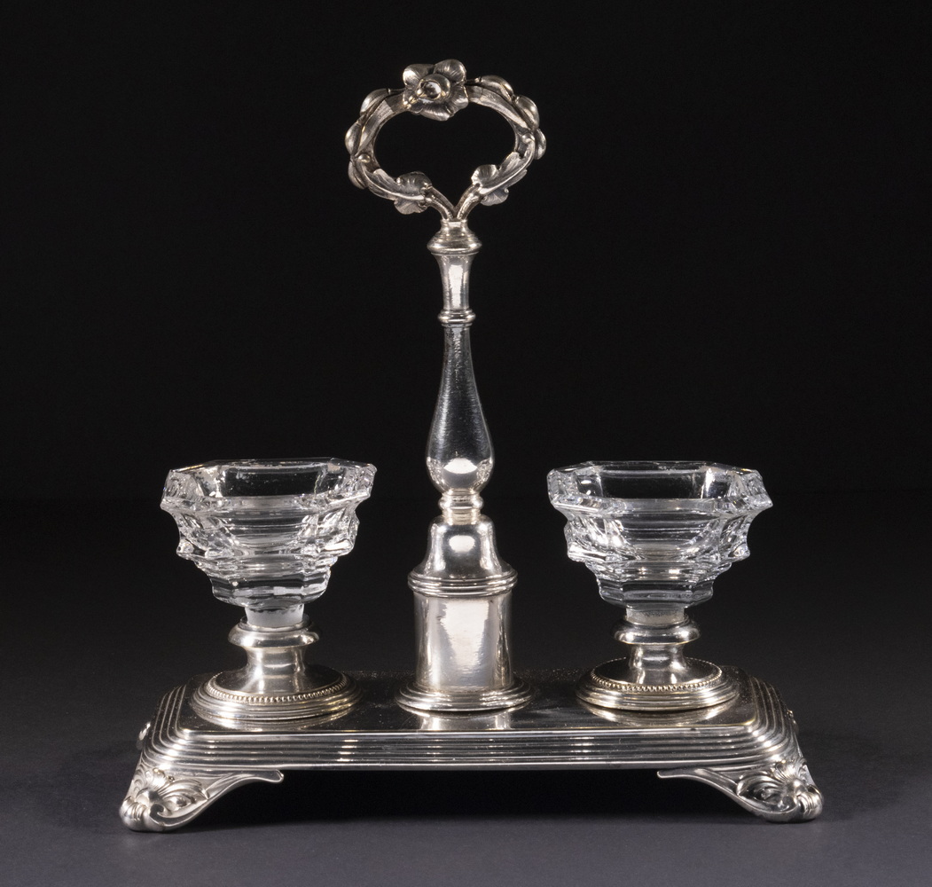 CHRISTOFLE SILVER PLATE DOUBLE 2b22ca