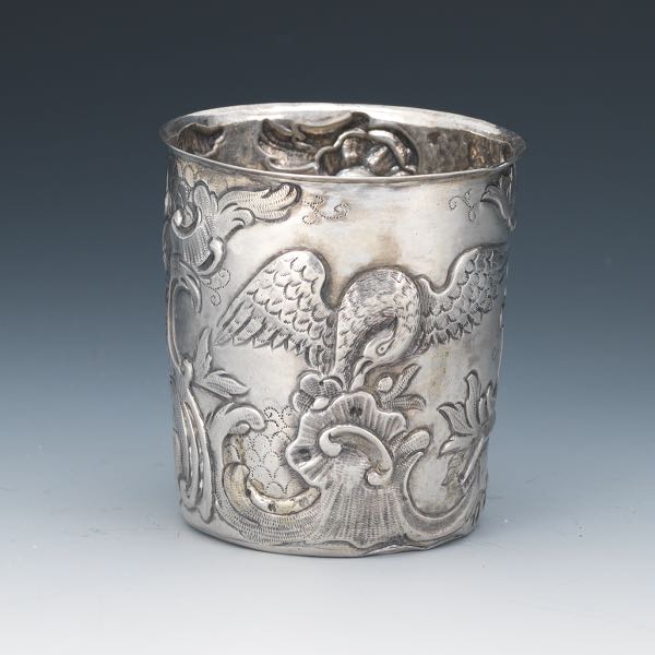 RUSSIAN SILVER BEAKER LATE 18TH 2b2338