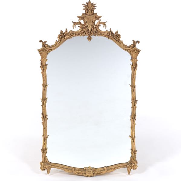 ROCOCO STYLE MIRROR 44 x 25 Carved 2b2448