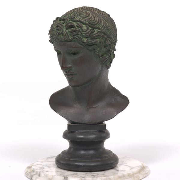 ANTINOUS BUST, THE LOUVRE MUSEUM