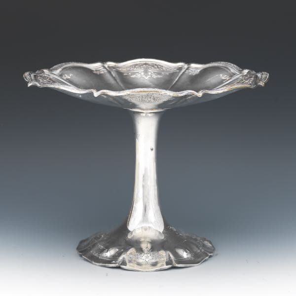 LARGE STERLING SILVER TAZZA BY 2b263a
