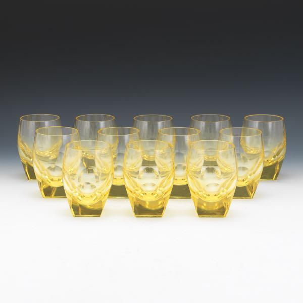 TWELVE MOSER BAR TUMBLER GLASSES 2b266c