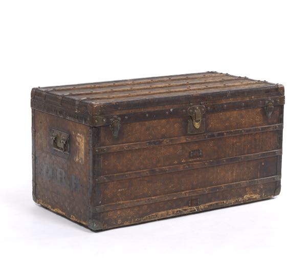 LOUIS VUITTON STEAMER TRUNK, CA. 1900