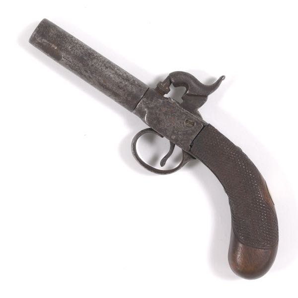 ENGLISH SINGLE SHOT SCREW BARREL PISTOL