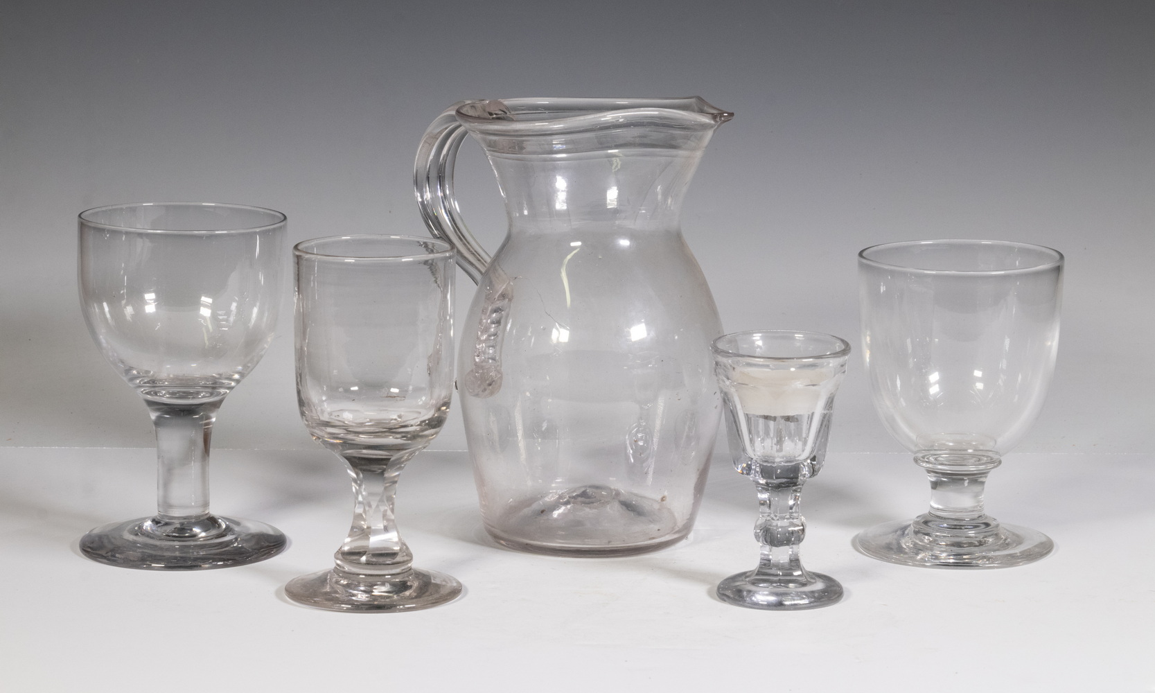 (5 PCS) CLEAR GLASSWARE Assorted