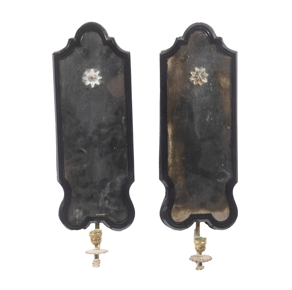 PR VICTORIAN MIRRORED CANDLE SCONCES