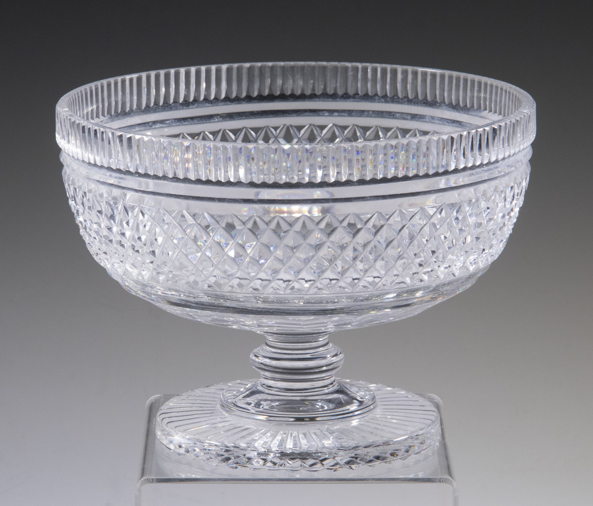 WATERFORD CRYSTAL FOOTED BOWL Castletown 2b2726