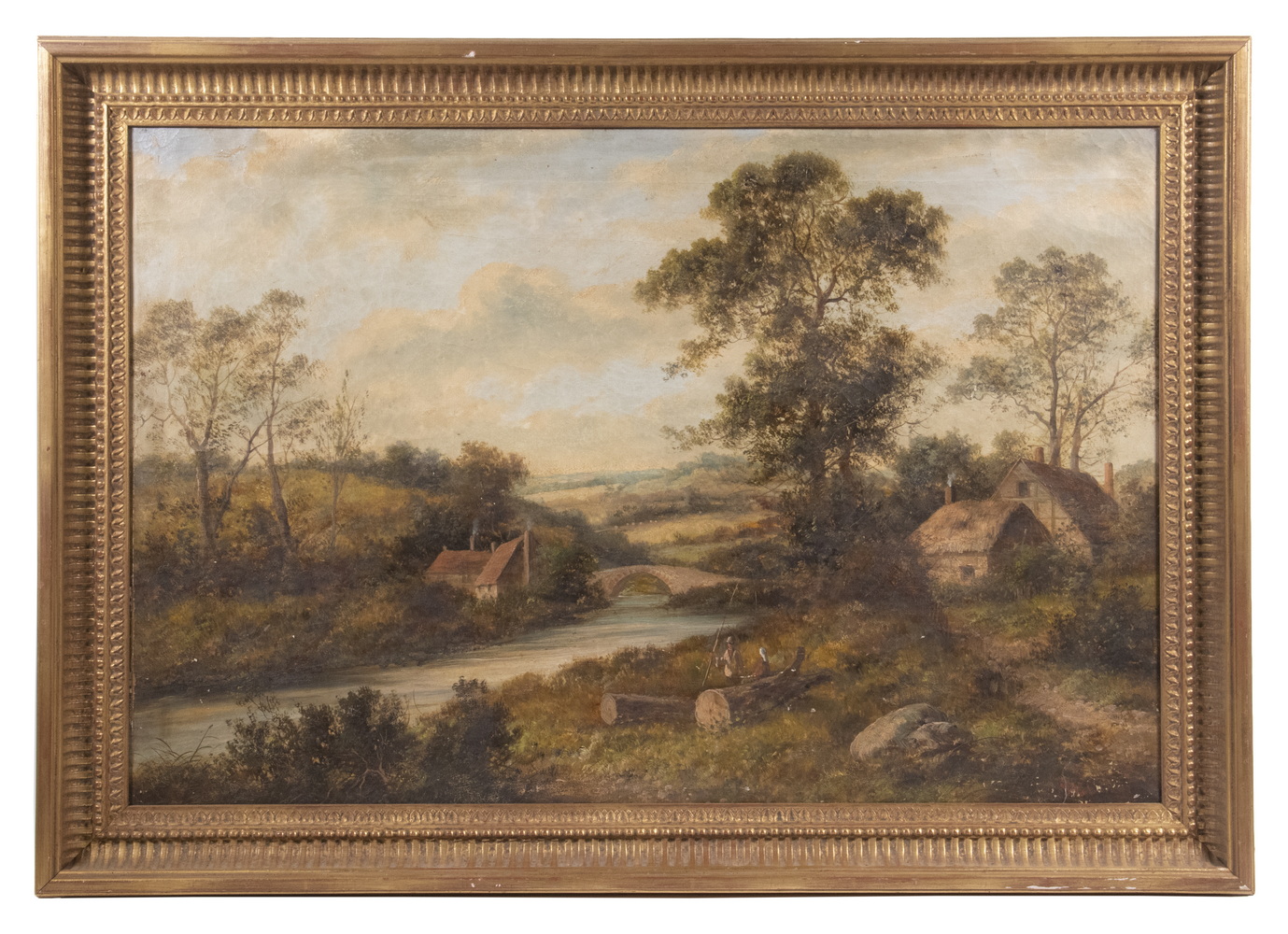 19TH C. ENGLISH LANDSCAPE WITH
