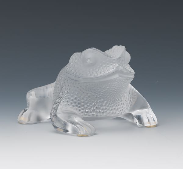 LALIQUE TOAD 3 x 4 x 4  2b28d9