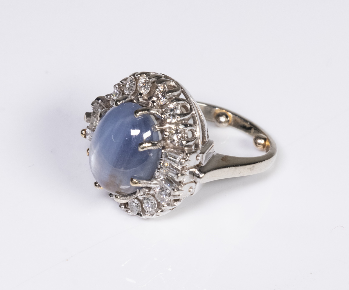 LADIES STAR SAPPHIRE RING Vintage