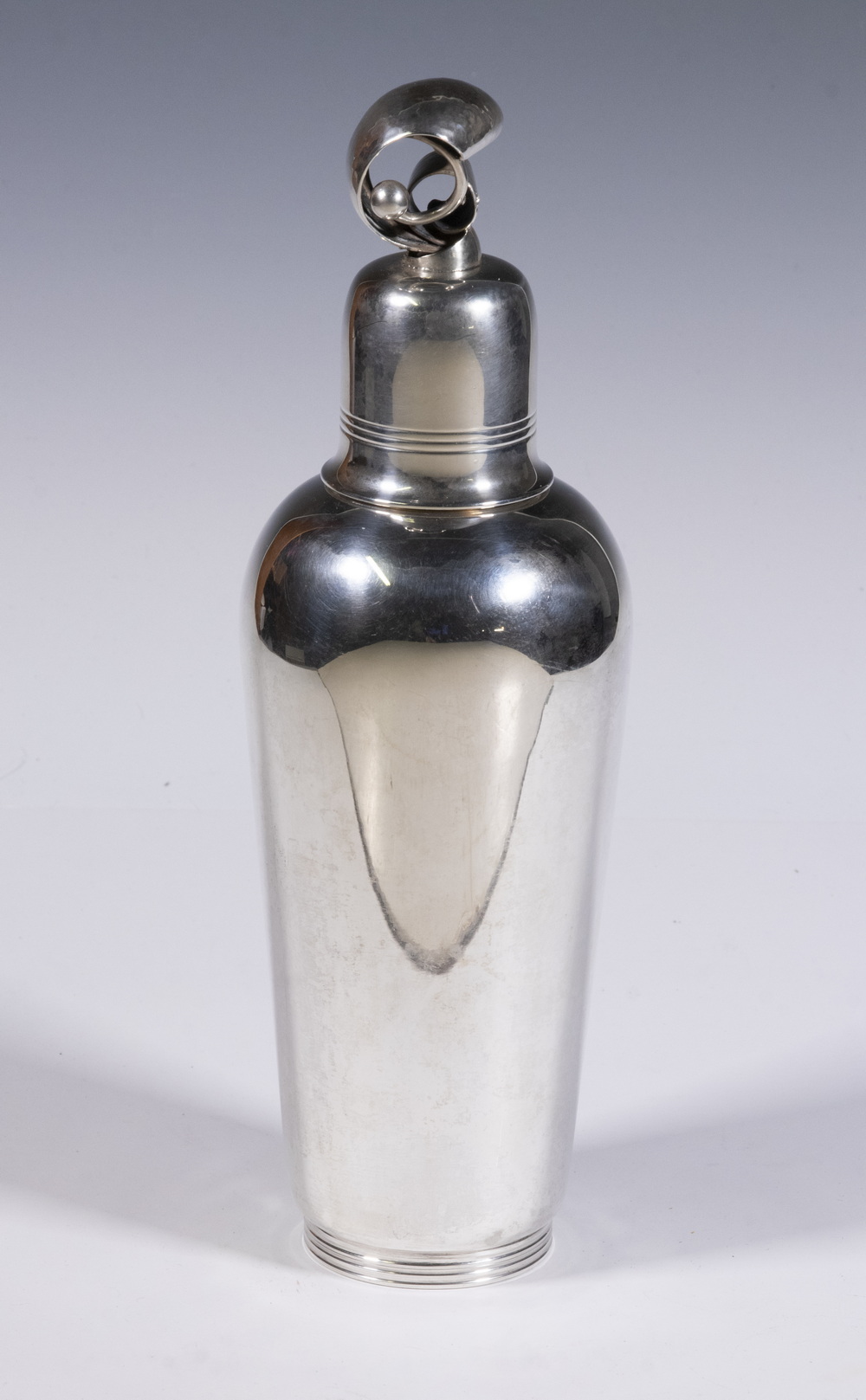 DANISH SILVER COCKTAIL SHAKER BY