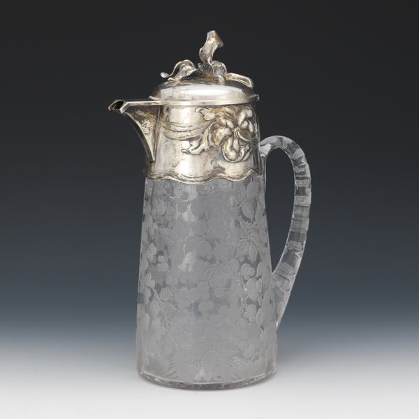 GLASS AND SILVER CLARET  12 ½ Silver