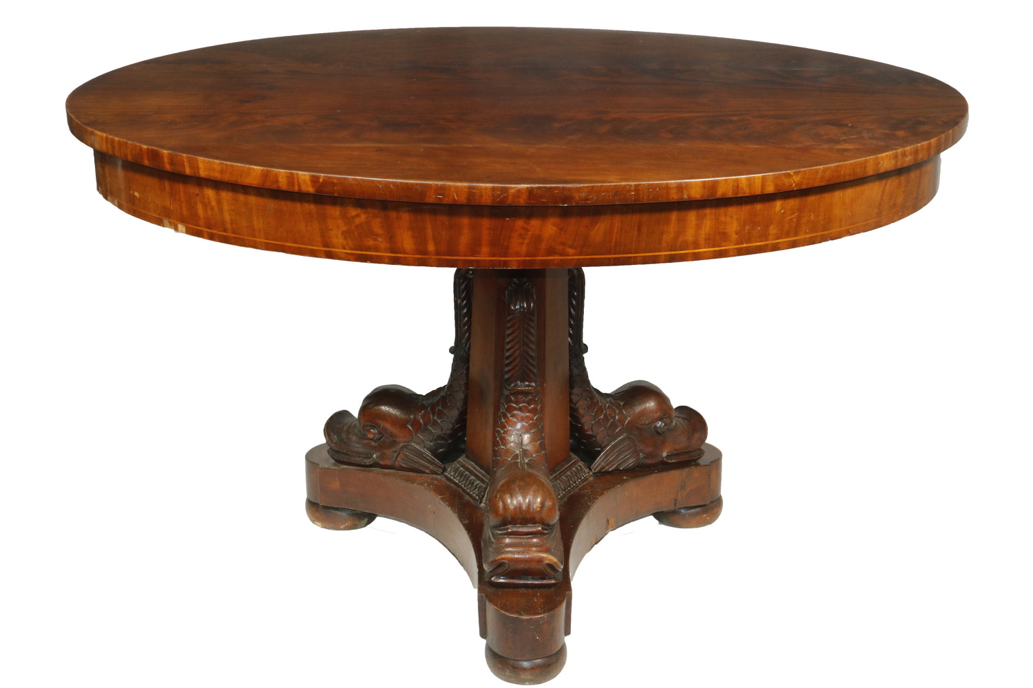 RARE RUSSIAN PARLOR CENTER TABLE