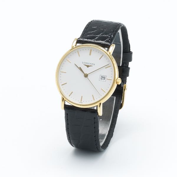 LONGINES 18K GOLD CASE PRESENCE 2b2b85