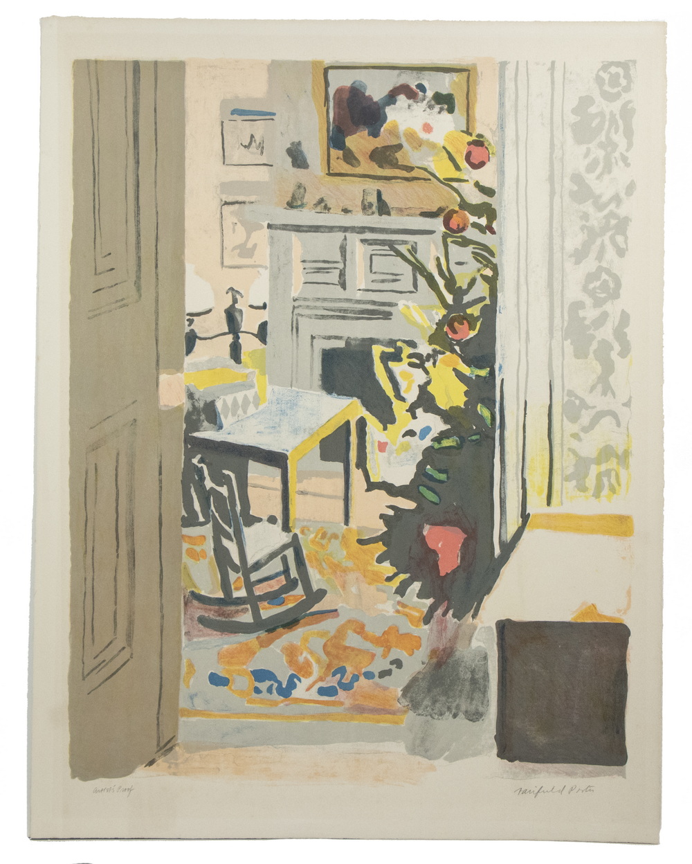 FAIRFIELD PORTER (NY/IL, 1907-1975)