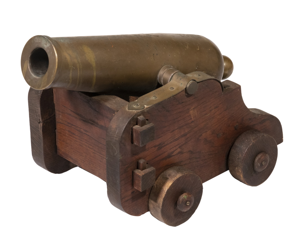 19TH C. YACHT SIGNAL CANNON Small