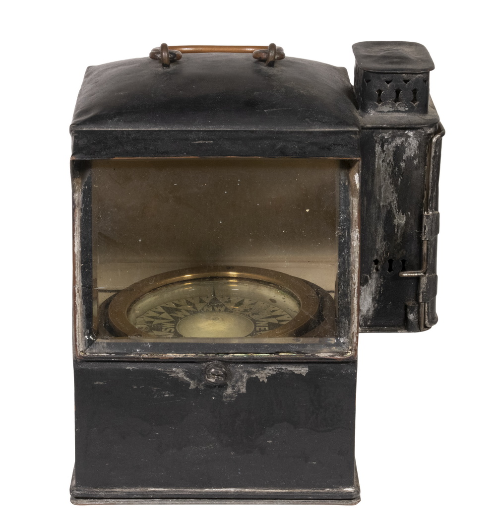 WHALE BOAT COMPASS BINNACLE Late 19th