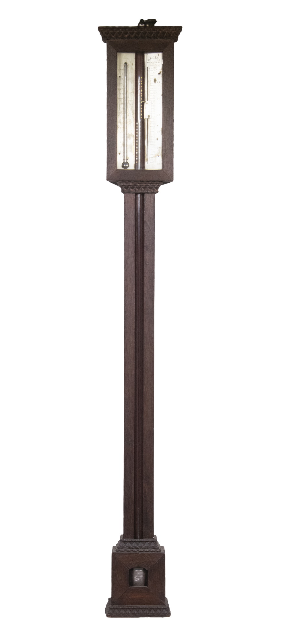 D.E. LENT, ROCHESTER STICK BAROMETER