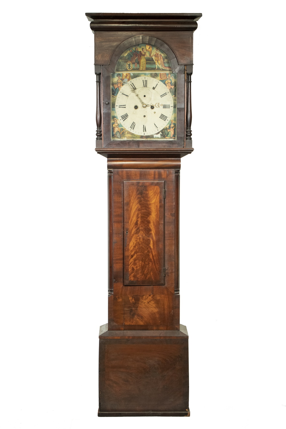 TALL CLOCK COMMEMORATING THE UNION OF
