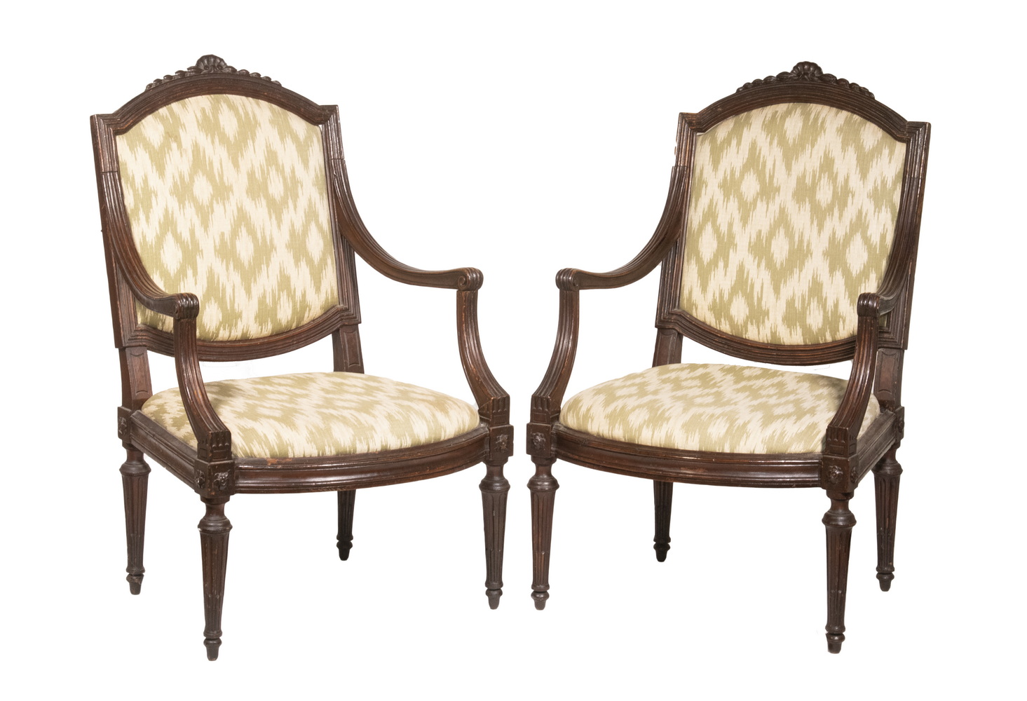 PAIR OF FRENCH NAPOLEON III ARMCHAIRS