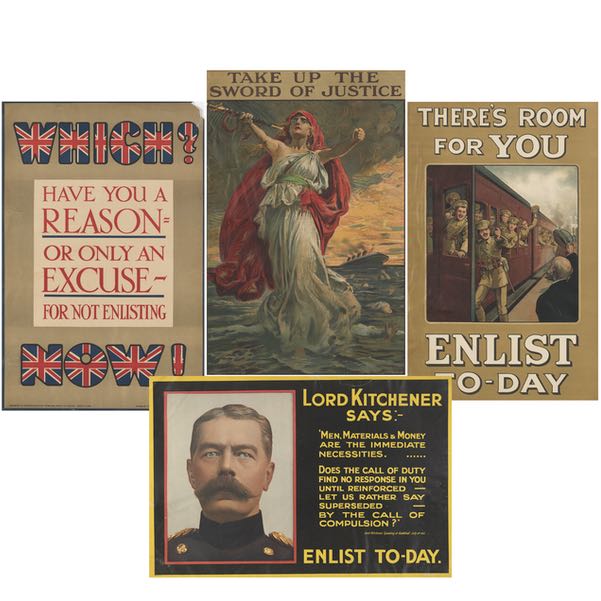 WWI BRITISH RECRUITING POSTERS 2b0819