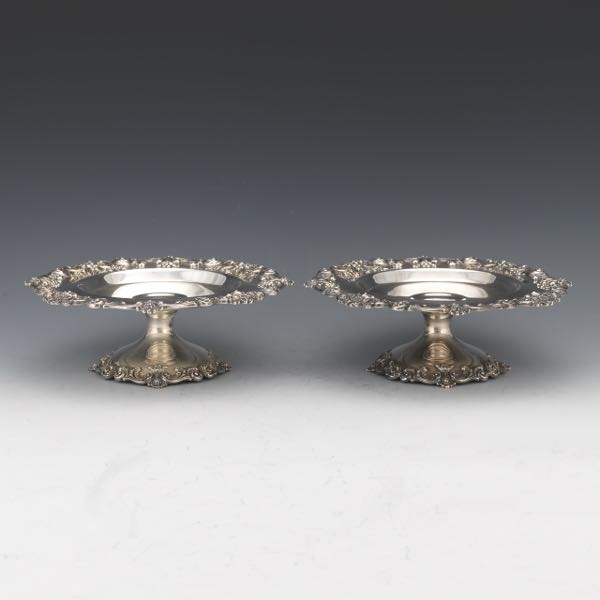 THEODORE B. STARR PAIR OF STERLING