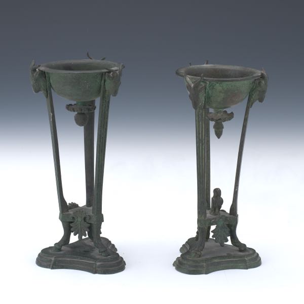 A NEAR PAIR OF ROMAN GRAND TOUR