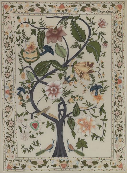 OTTOMAN EMPIRE REVIVAL FLORAL MOTIF