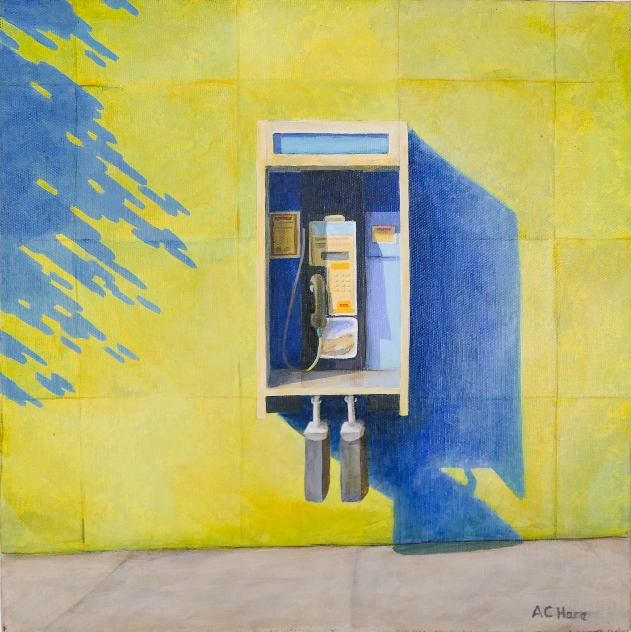 Andrew Hare ''Contact'' Oil on