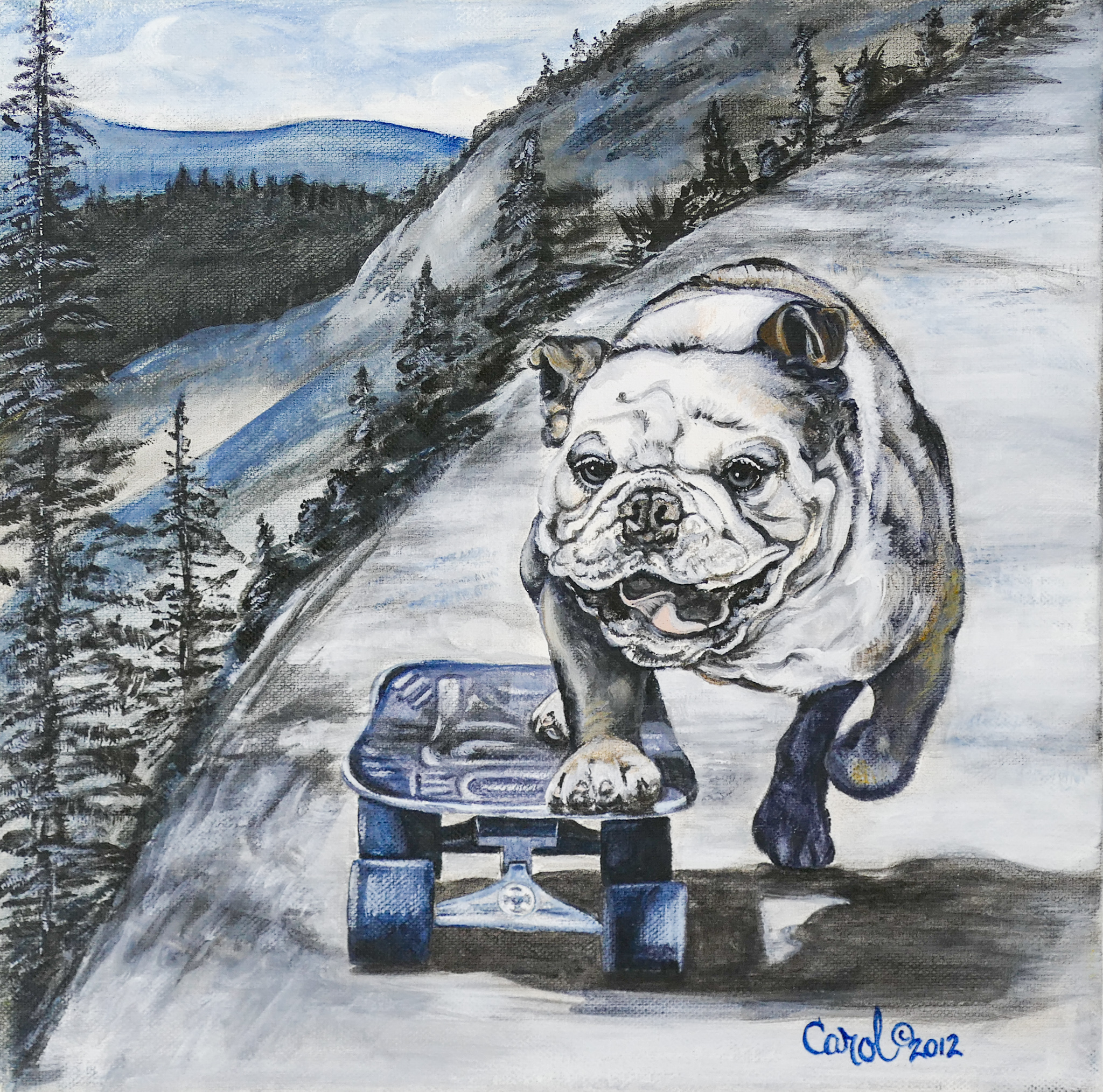 Carol Dillon ''Bulldog Skate''