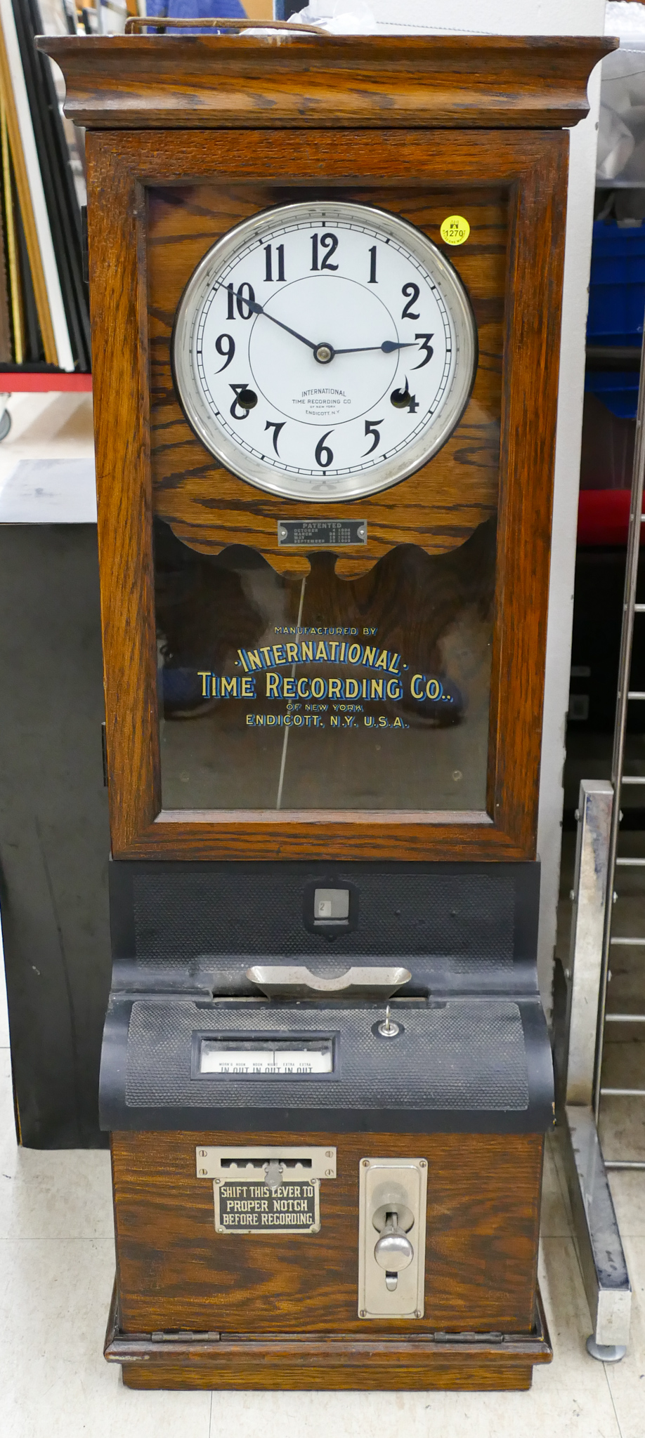 Antique International Time Recording 2b0a7f