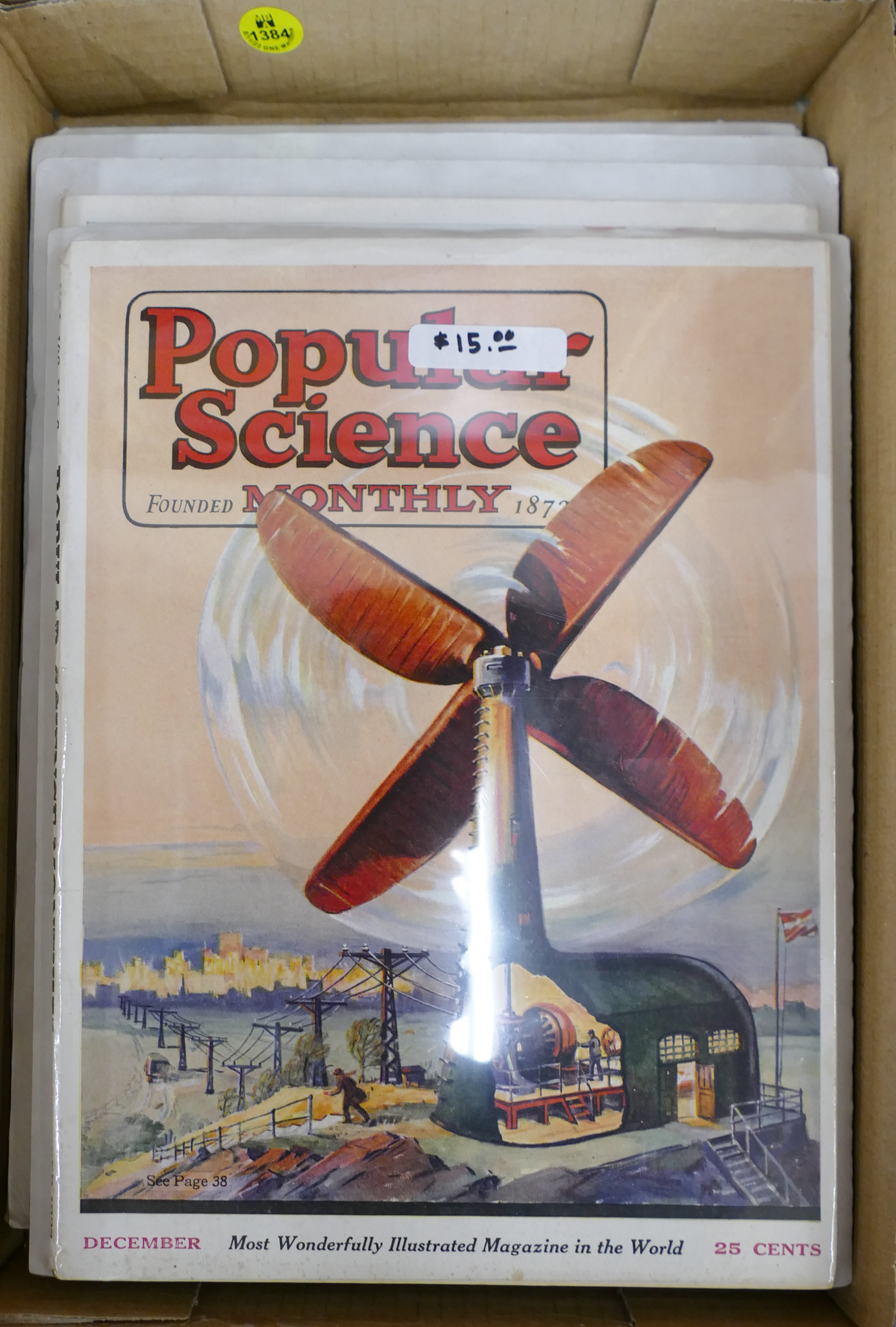 Box Popular Science Magazines 2b0aed