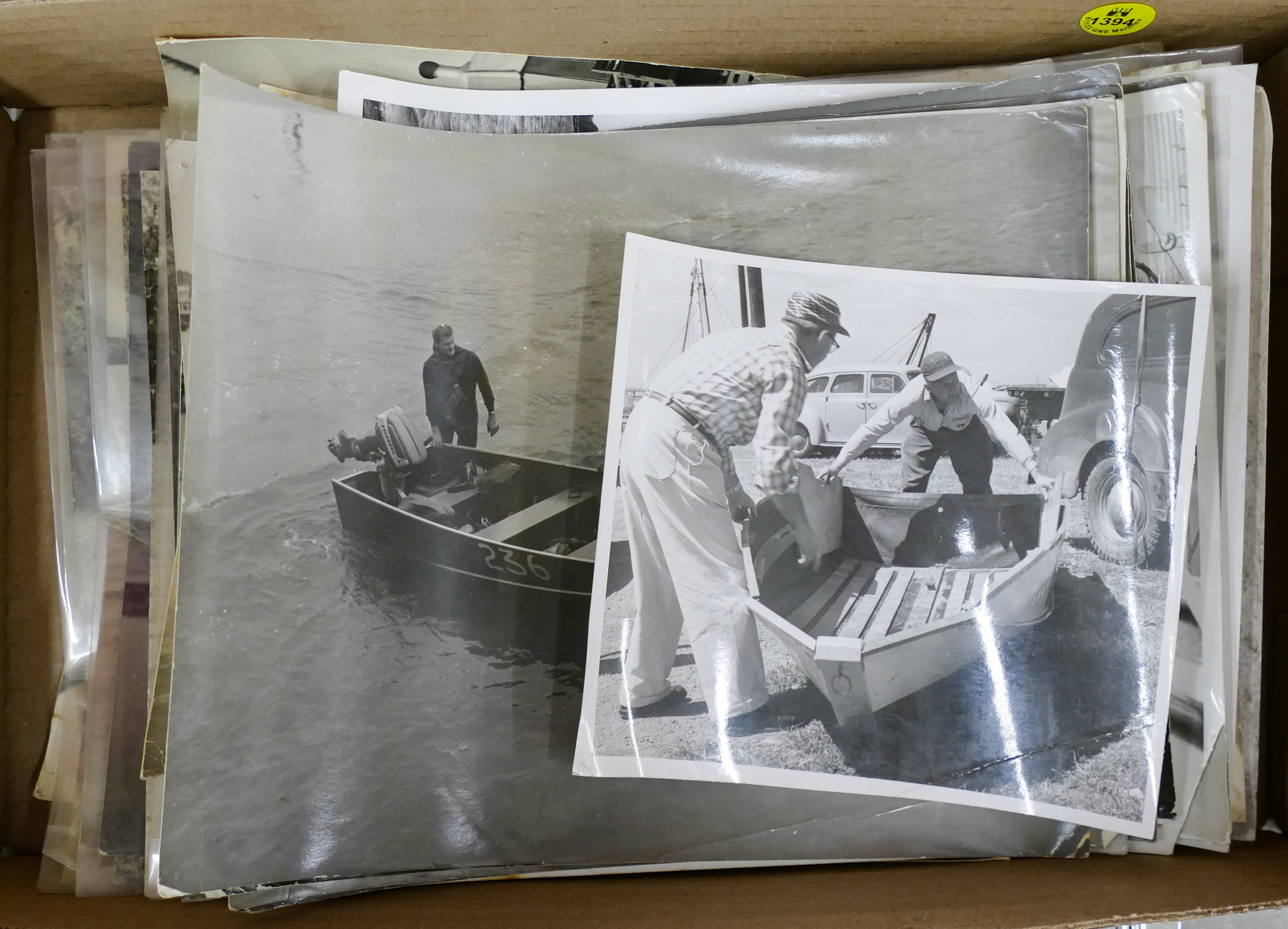 Box Old Boating Photographs