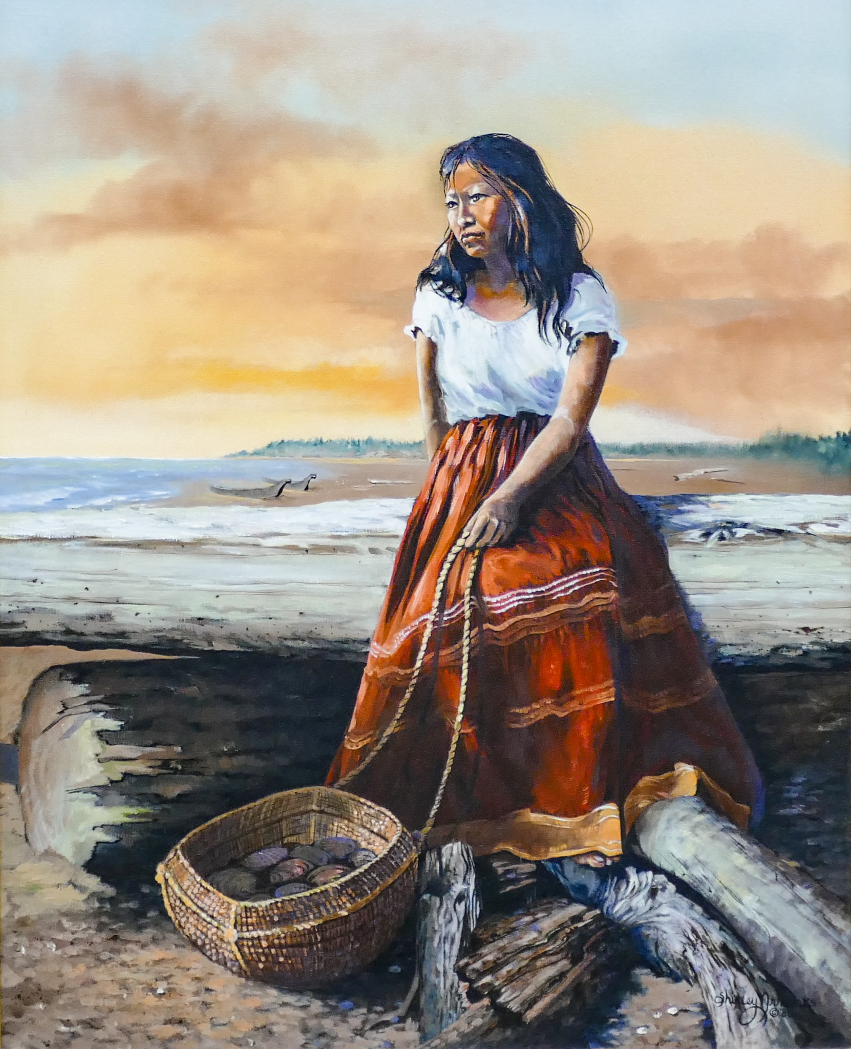 Shirley Arrants ''The Clam Gatherer''