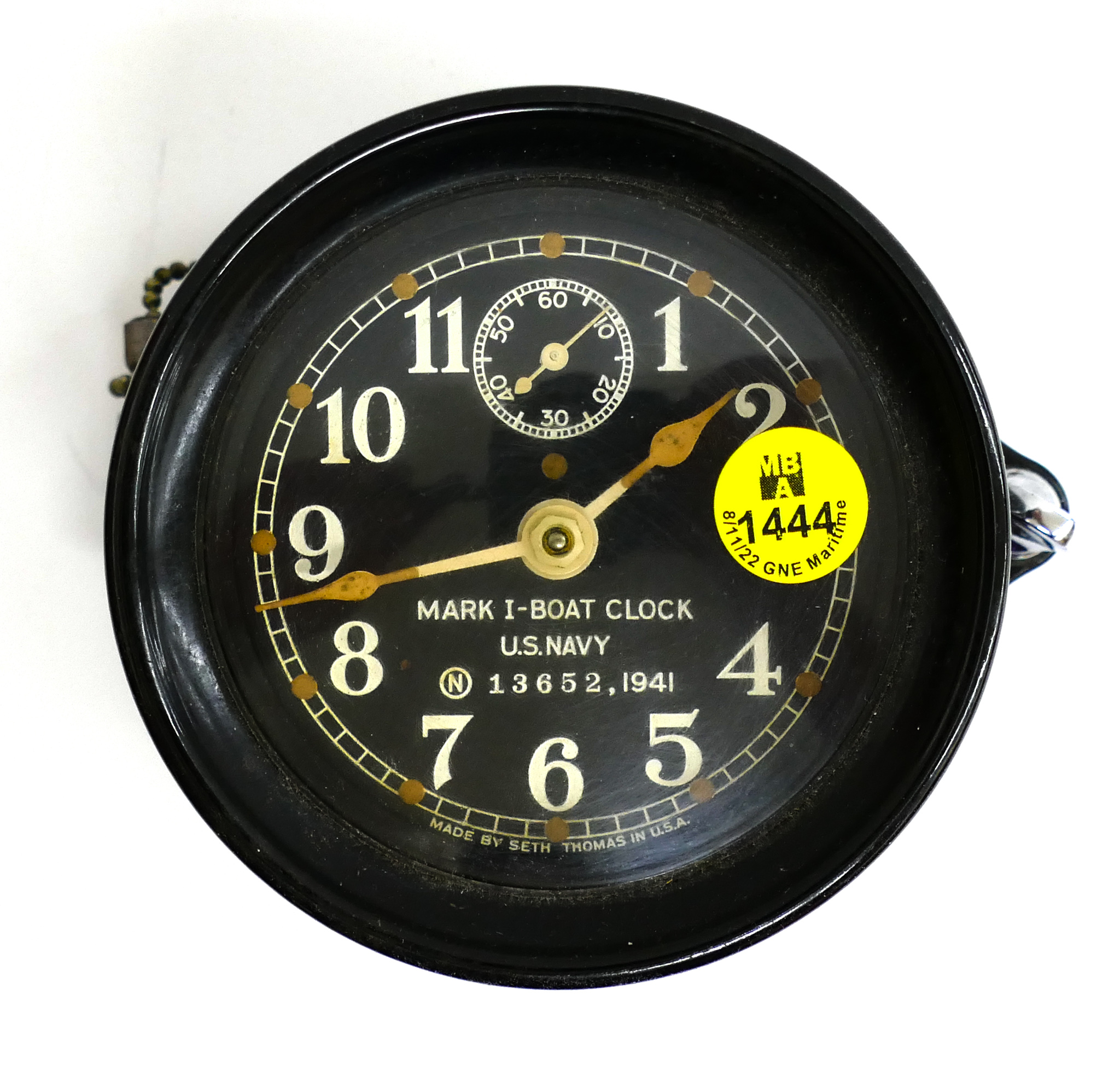 WWII US Navy Mark I Boat Clock 2b0b29