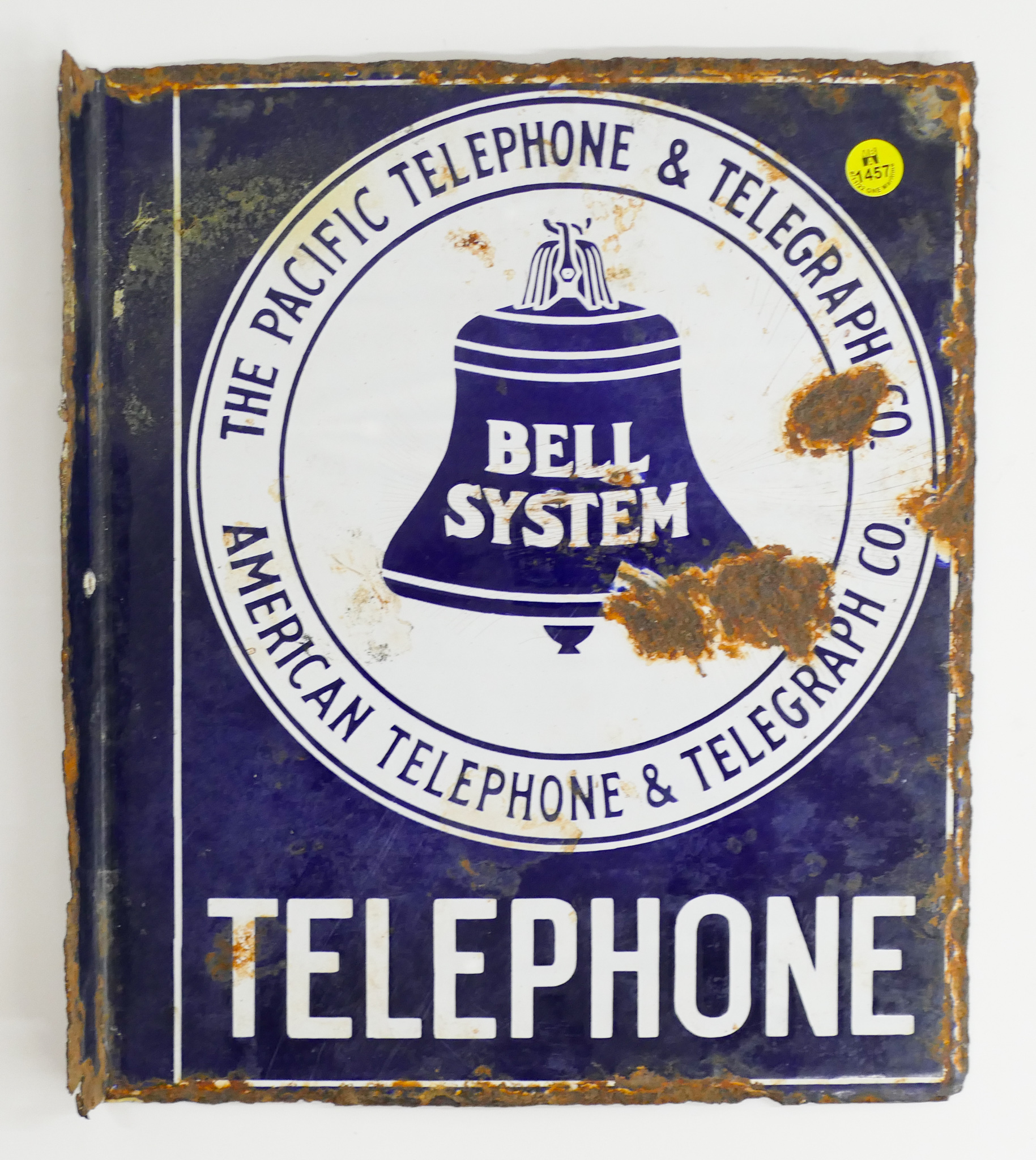 Antique Bell Telephone Porcelain 2b0b36