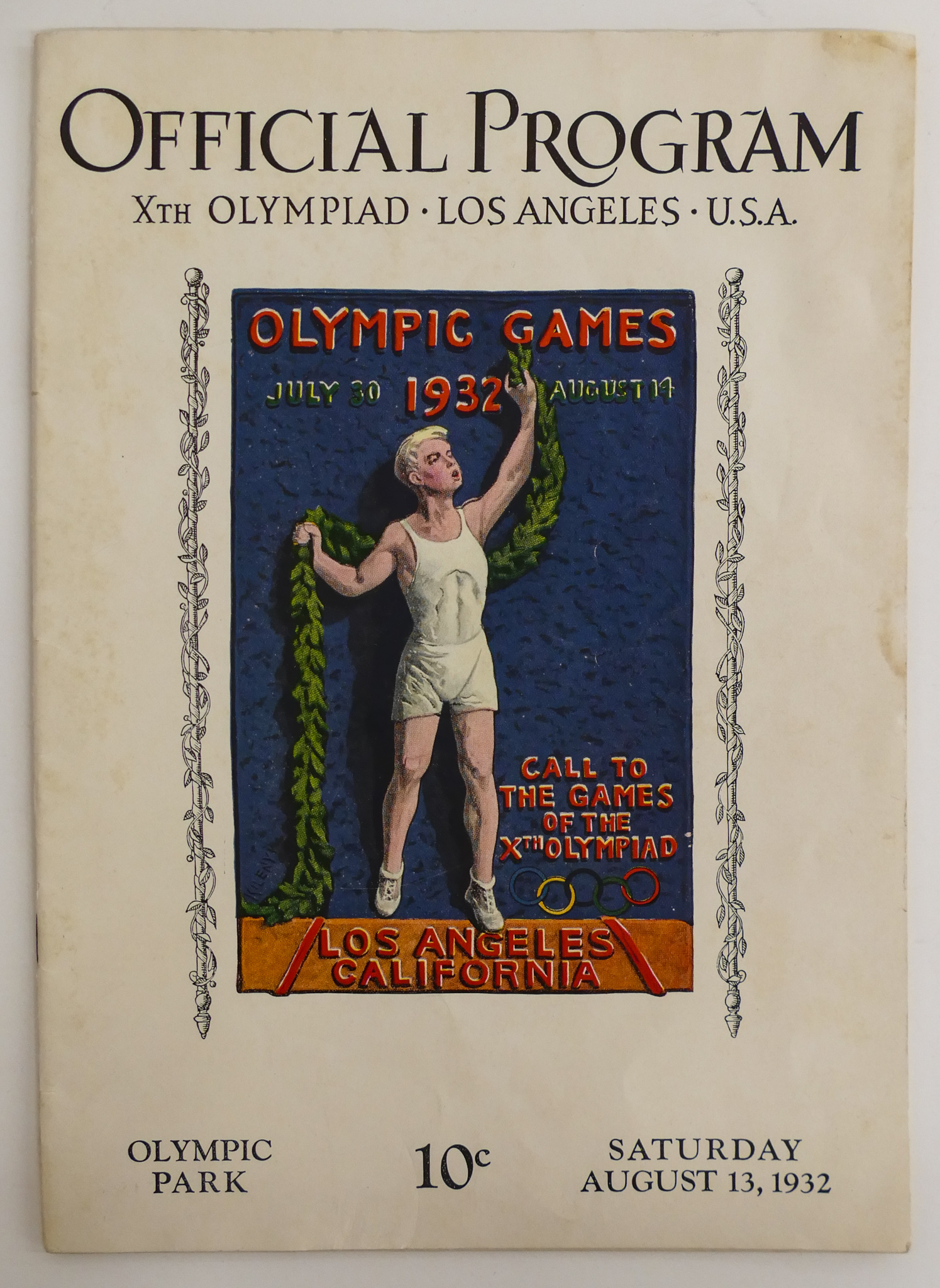 1932 Olympic Games Programs