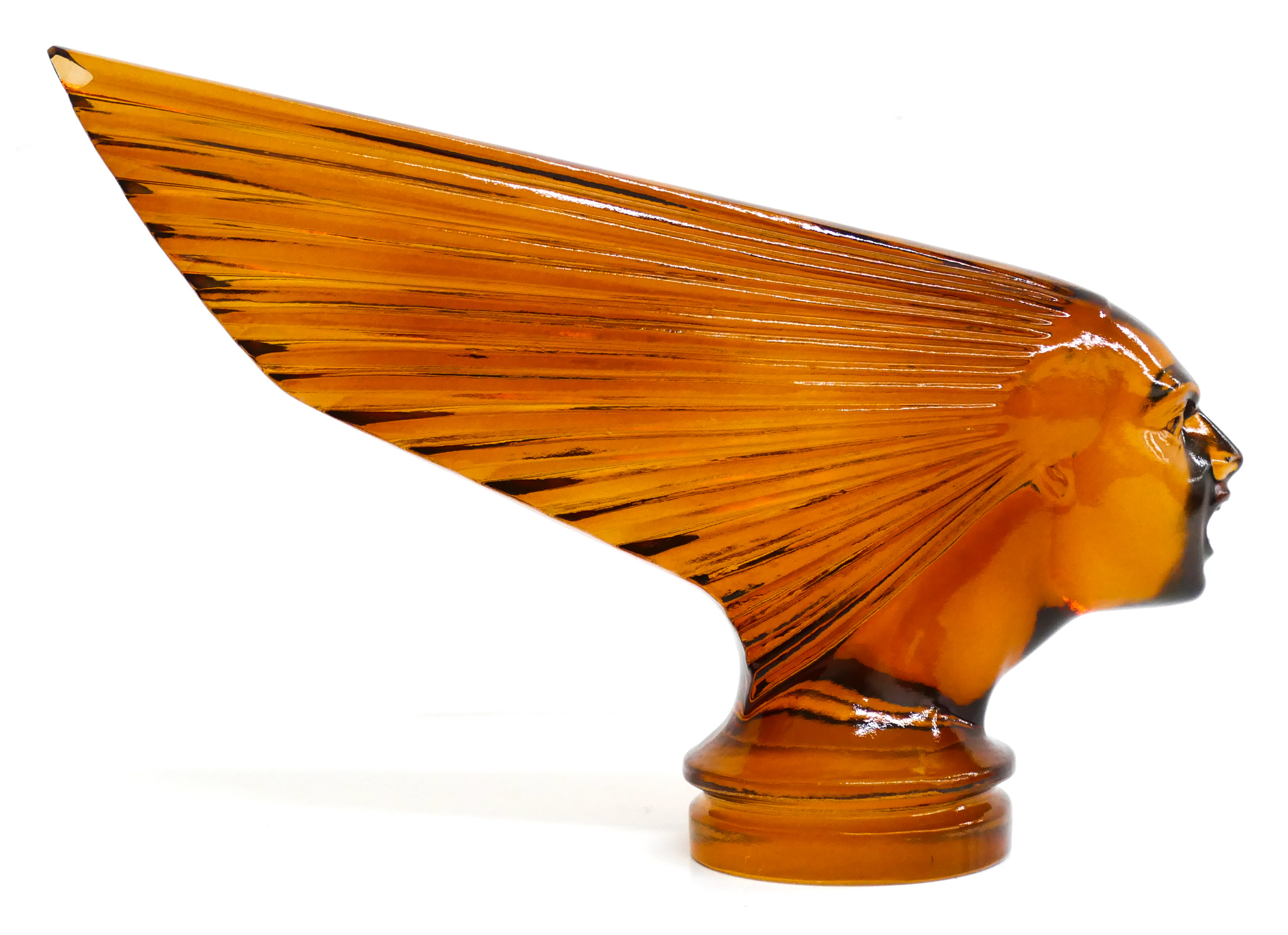 Orange Glass 'Spirit of the Wind'