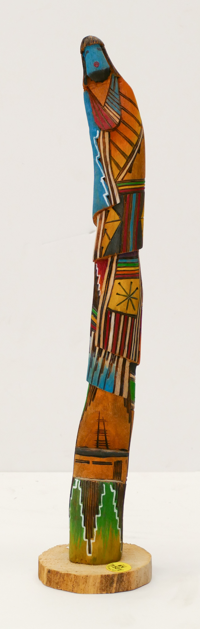 B. Jones Flute Player Carved Kachina